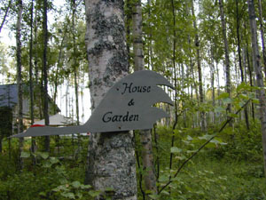 House & Garden sign